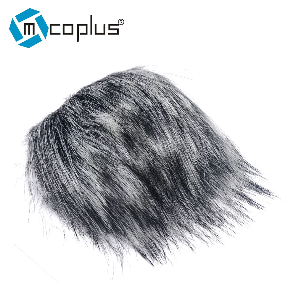 Mcoplus открытый пушистый чехол ветровое стекло муфта для ZOOM H4N Boya V02 микрофон