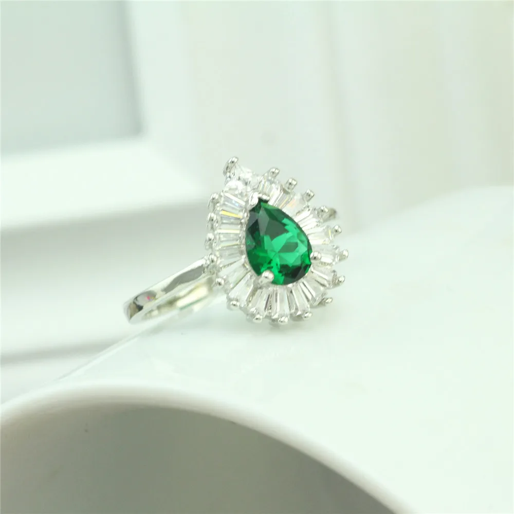 Новое корейское издание кольцо из чистого серебра 925 пробы с инкрустацией