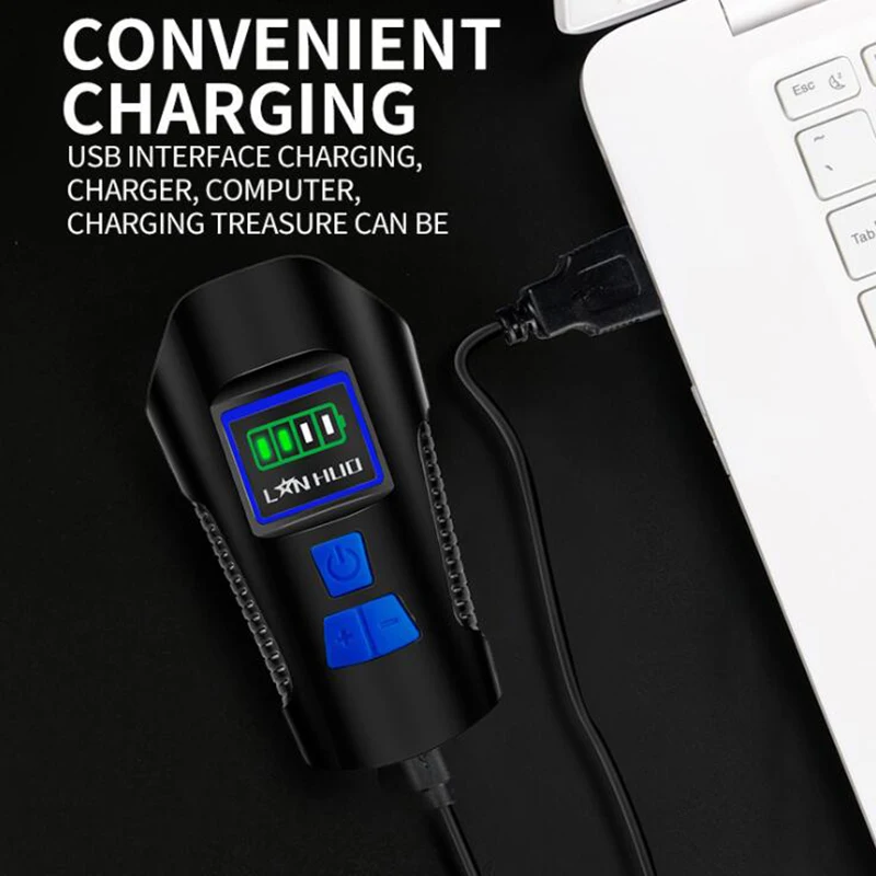 Joshock велосипед фары для езды ночью USB зарядки бликов T6 фонарик Водонепроницаемый