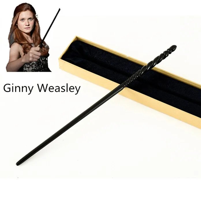 Colsplay металлический сердечник hp Movie новейшее качество Deluxe COS Джинни волдерморт волшебные палочки/палочка с упаковкой подарочной коробки