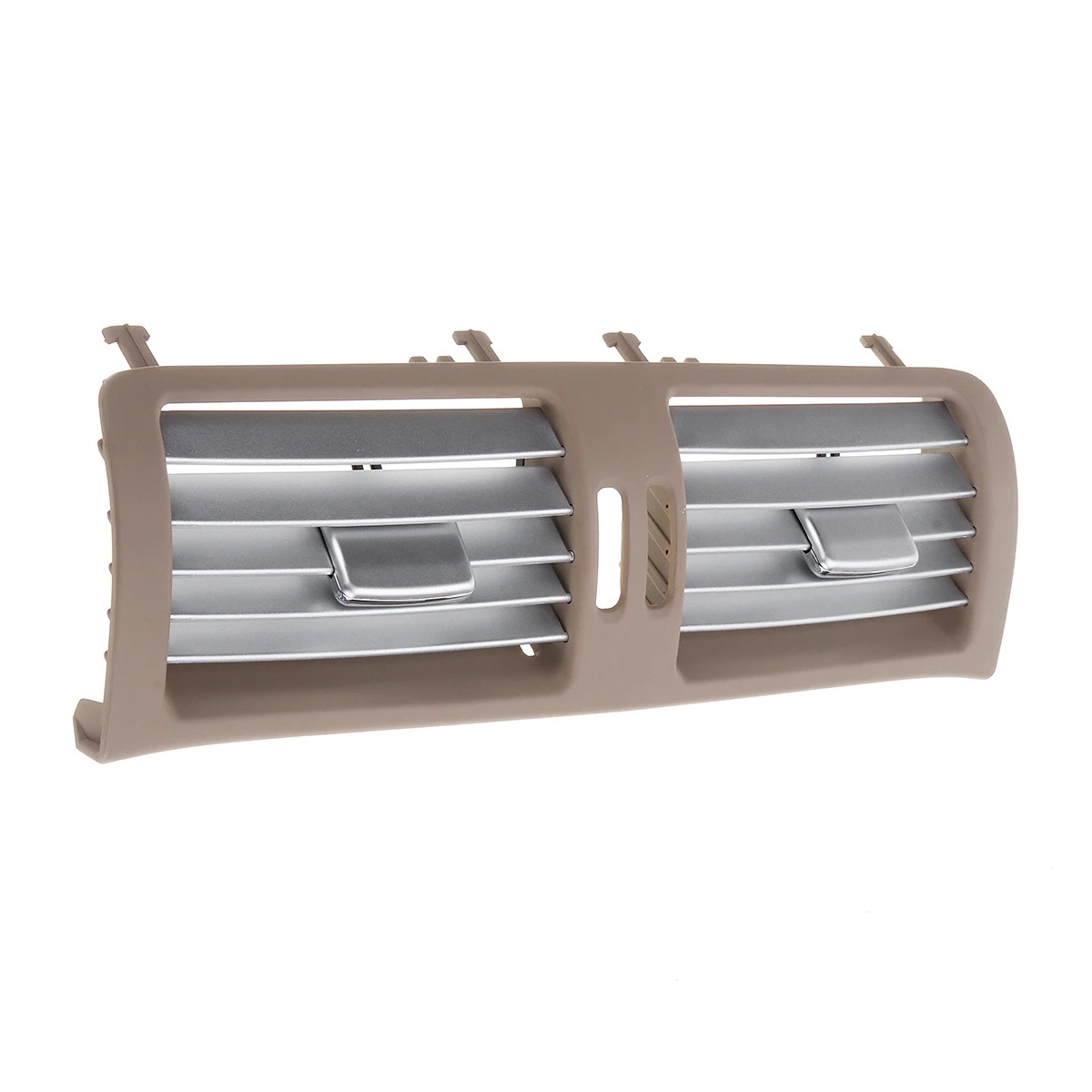 Silver and Beige 6-Color Car Front Console Grill Dash AC Air Vent For Mercedes For Benz W251 R280 R300 R320 R350 R500 R63AMG 2006-2013 - Название цвета: Silver and Beige