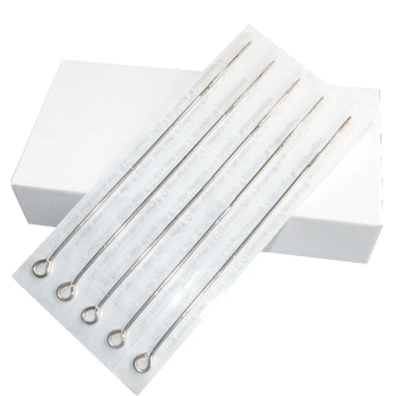 

5pcs Assorted Sterilized Tattoo Needles 3/5/7/9/11/13/15RL Agujas Microblading Naalden Permanent Makeup