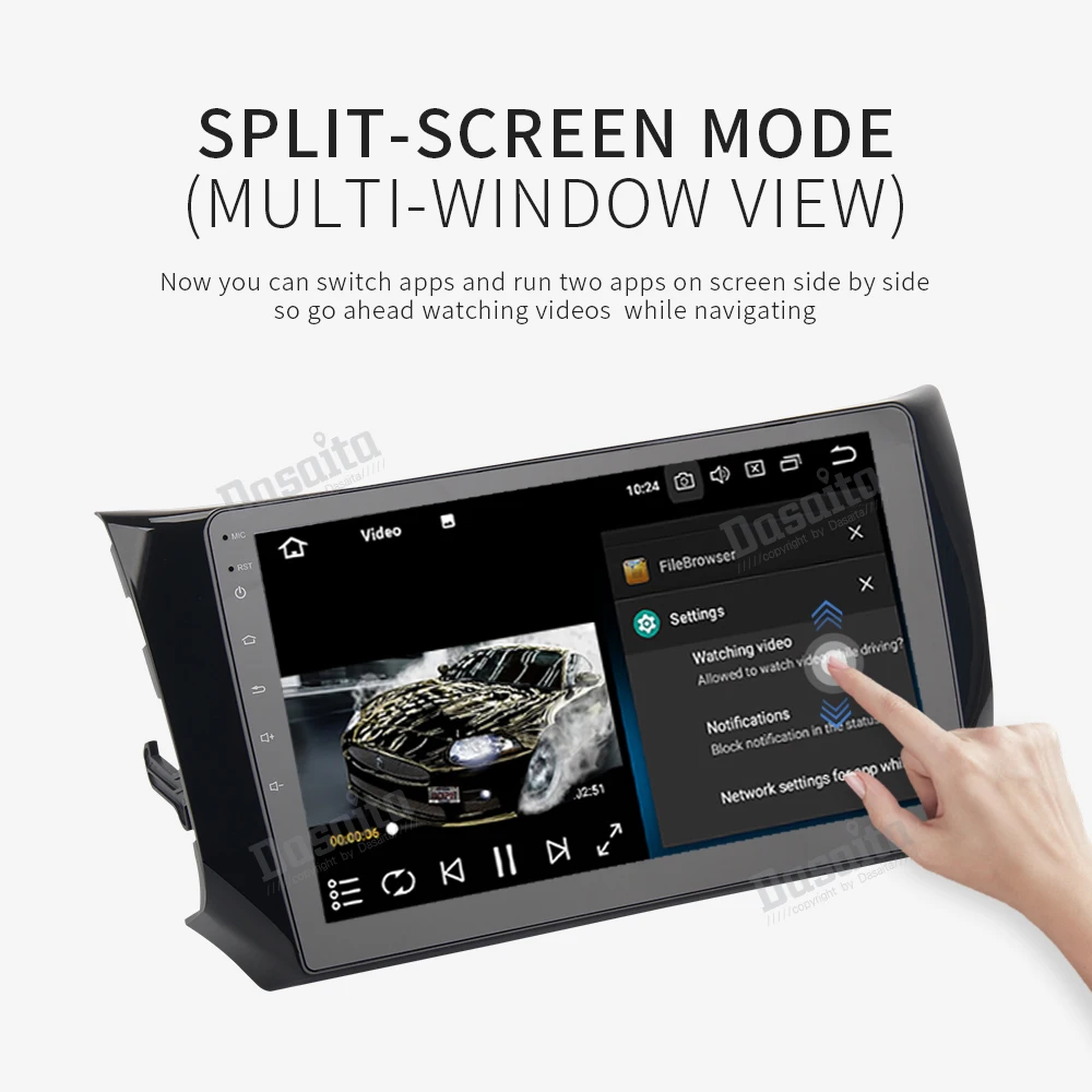 Dasaita 10 2 &quotAndroid Автомобильный GPS радио плеер для Nissan Sylphy B17 Sentra с восьмиядерным 4 Гб