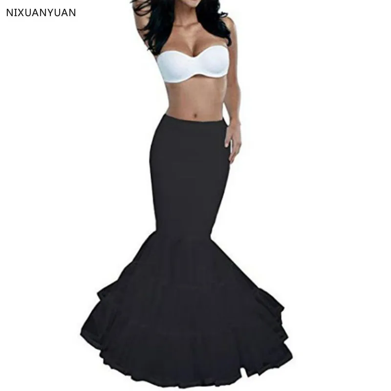 Модные женские юбки Русалка белая одноободковая строгая юбка скользящая