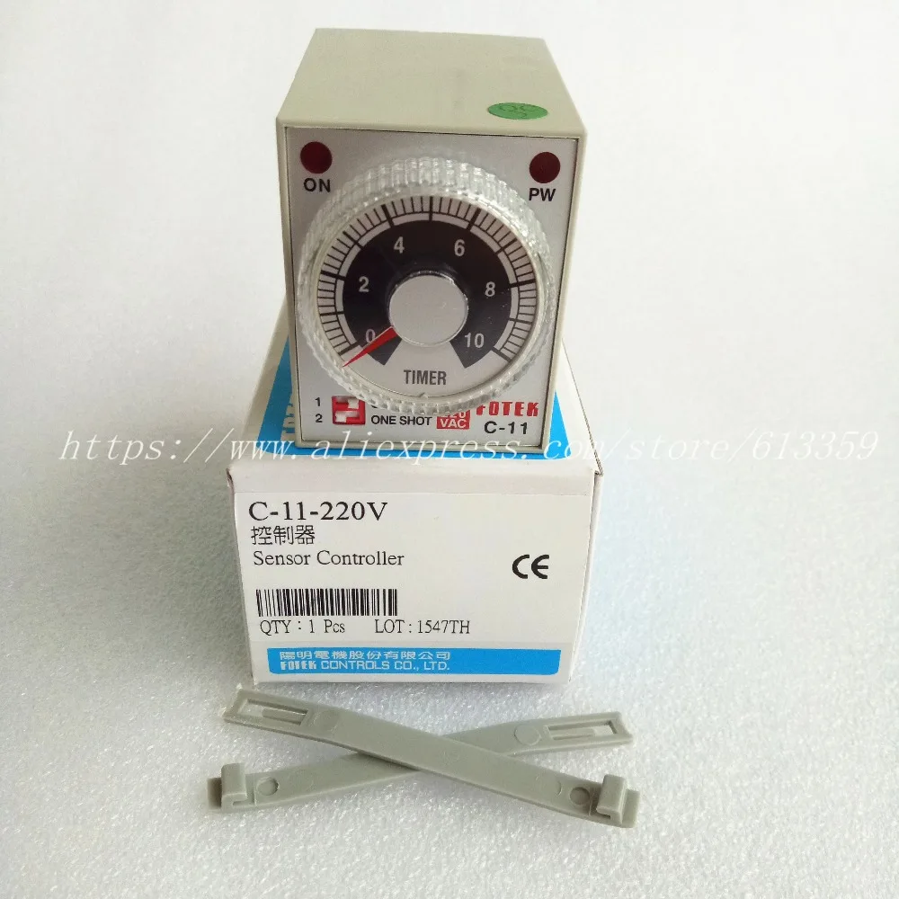 C 11 220V FOTEK Контроллер таймера 100% новый и оригинальный на задержке или один выстрел