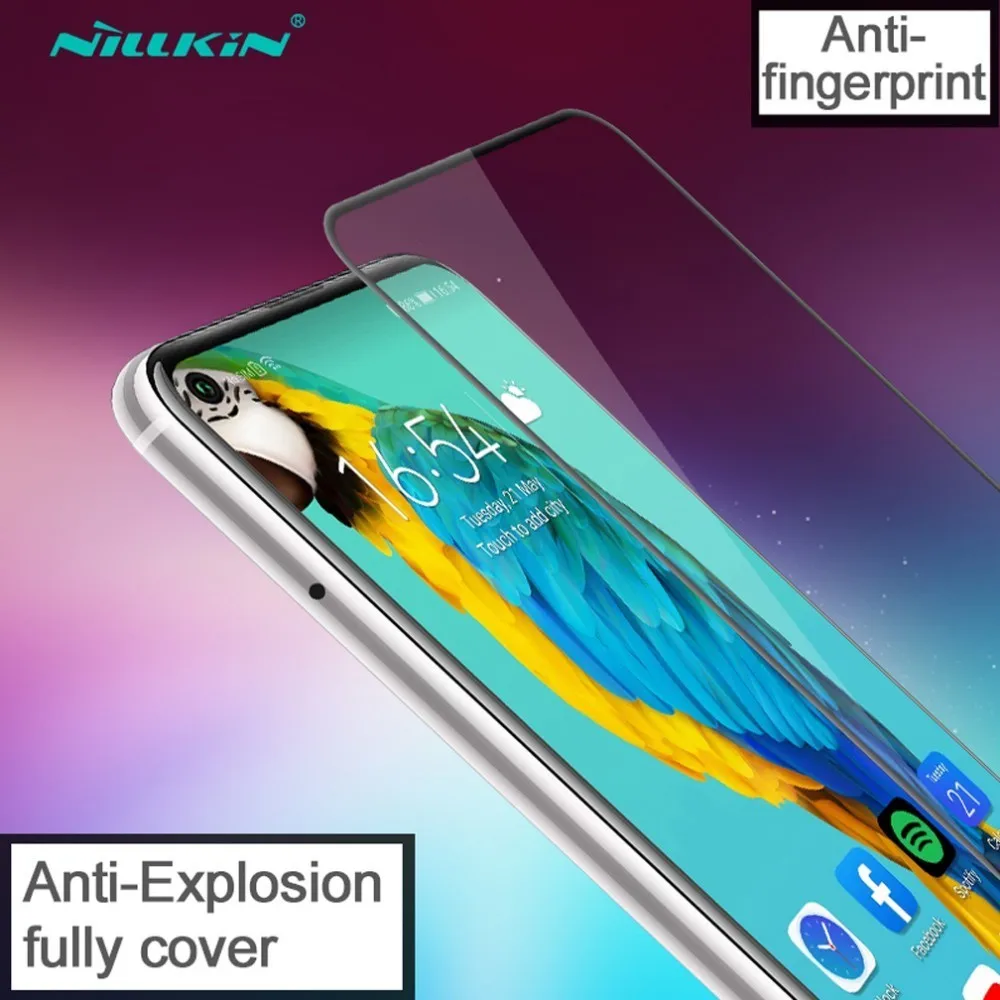 Black Для huawei Honor 20 Pro стекло Nillkin CP+ PRO 9H полное покрытие закаленное стекло Защита экрана для huawei Honor 20s 6,26 дюймов - Цвет: Black