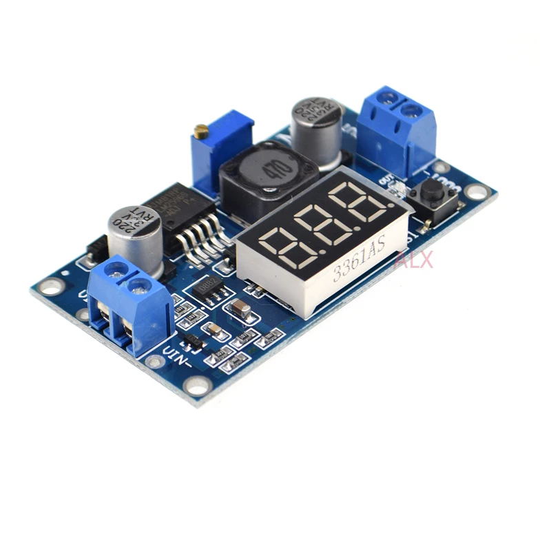 LM2596S ADJ DC Регулируемый понижающий регулятор напряжения плата модуля питания со