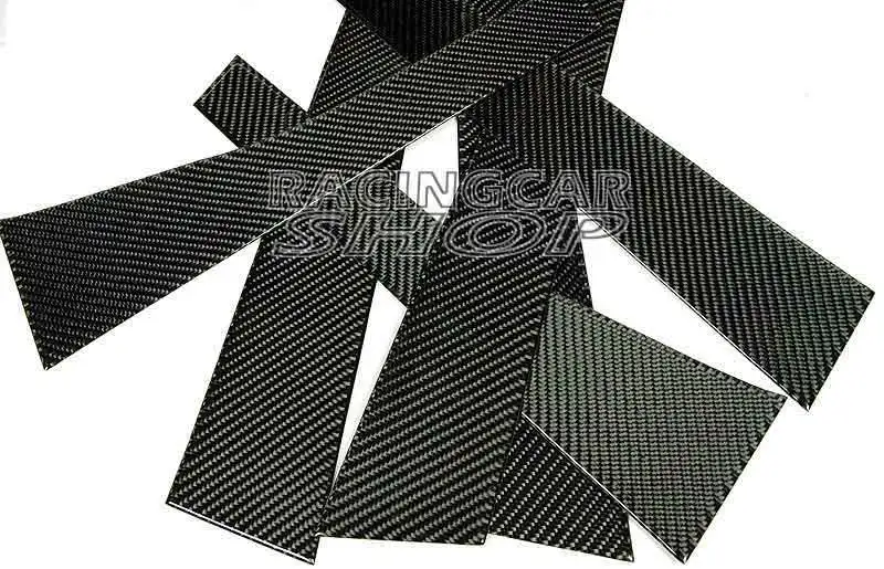 Настоящая панель дверного столба из углеродного волокна для Volkswagen VW passat B5 MK5 1997-2005