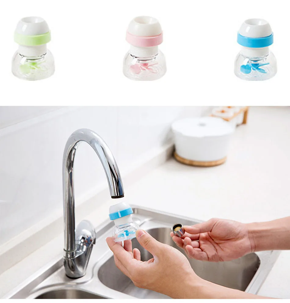 Boxi Adjustable 360 Degree Rotation Faucet Aerator Tap Head Filter Flexible Kitchen Water Saver Shower Head Kitchen Accessories