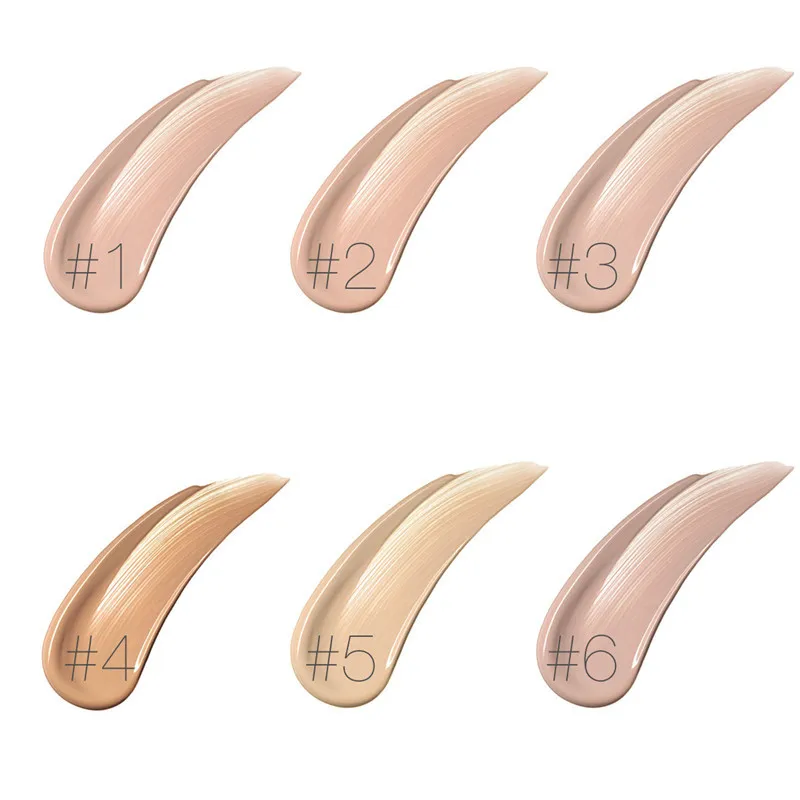 Foundation Cream Moisturizing Concealer Perfect Nude Makeup Liquid Oil Control Whitening Waterproof |