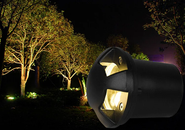 6 шт. 3 Вт 9 12 светодиодный полупрозрачный 4 сторонний свет|landscape lighting|buried lightoutdoor
