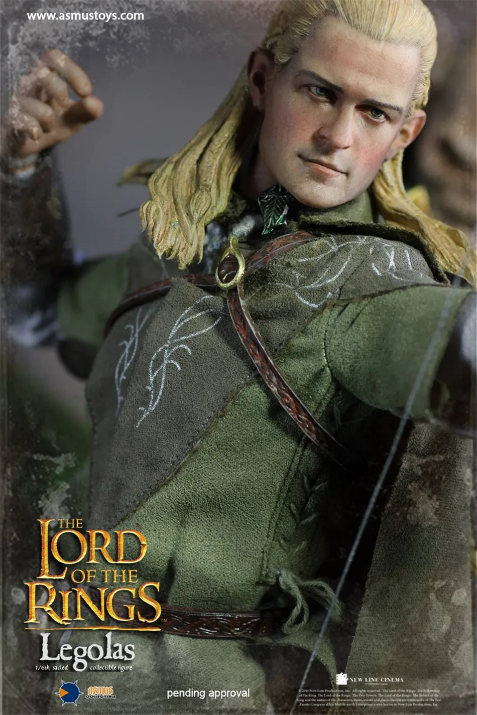 Игрушки Асмус LOTR010LUX Хоббит 1/6 эльфийский принц Леголас 1" Коллекция фигурка для фанатов подарок для хобби