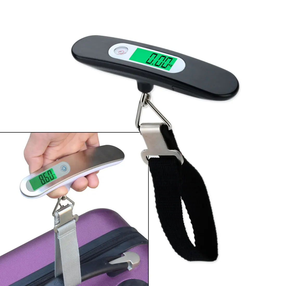 50 кг/10 г портативные цифровые весы для багажа ЖК дисплей портативный мини