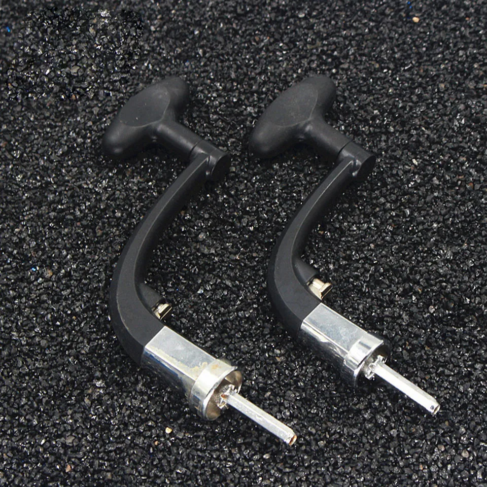 Рыболовная катушка большого размера складной качающийся рычаг черная