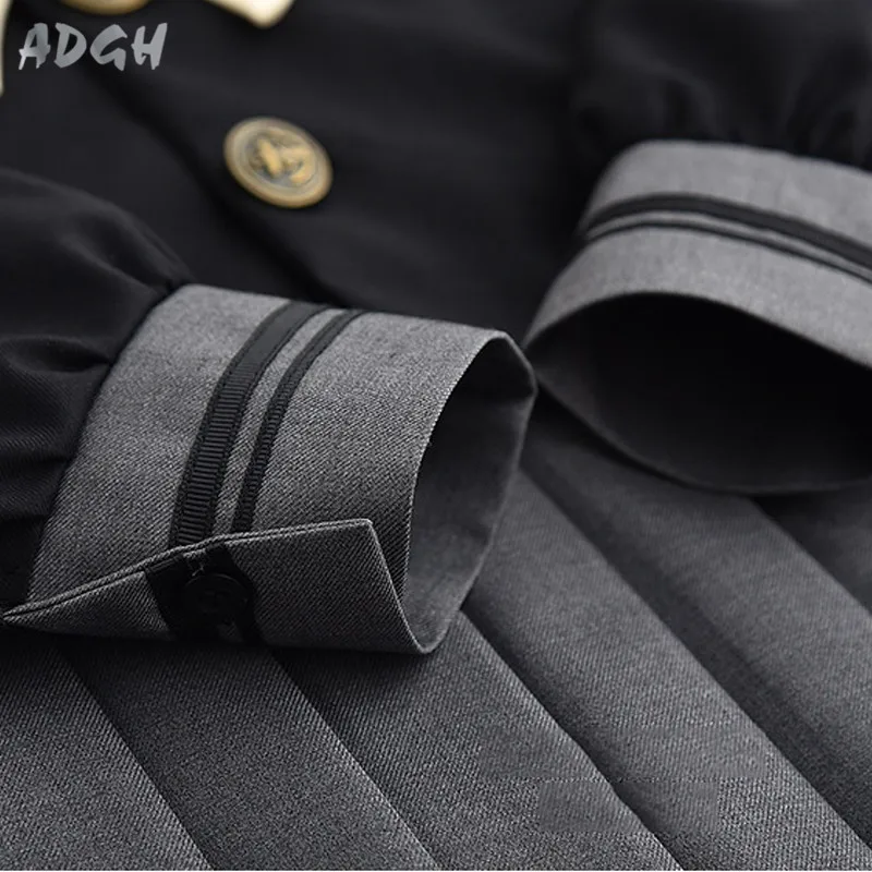 Школьная форма JK для девочек с длинным рукавом студенческий костюм Студенческая