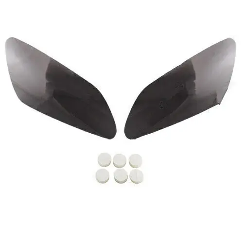 Защитная крышка для передней фары мотоцикла 2 шт. объектива Yamaha YZF R1 2000 2001 на заказ