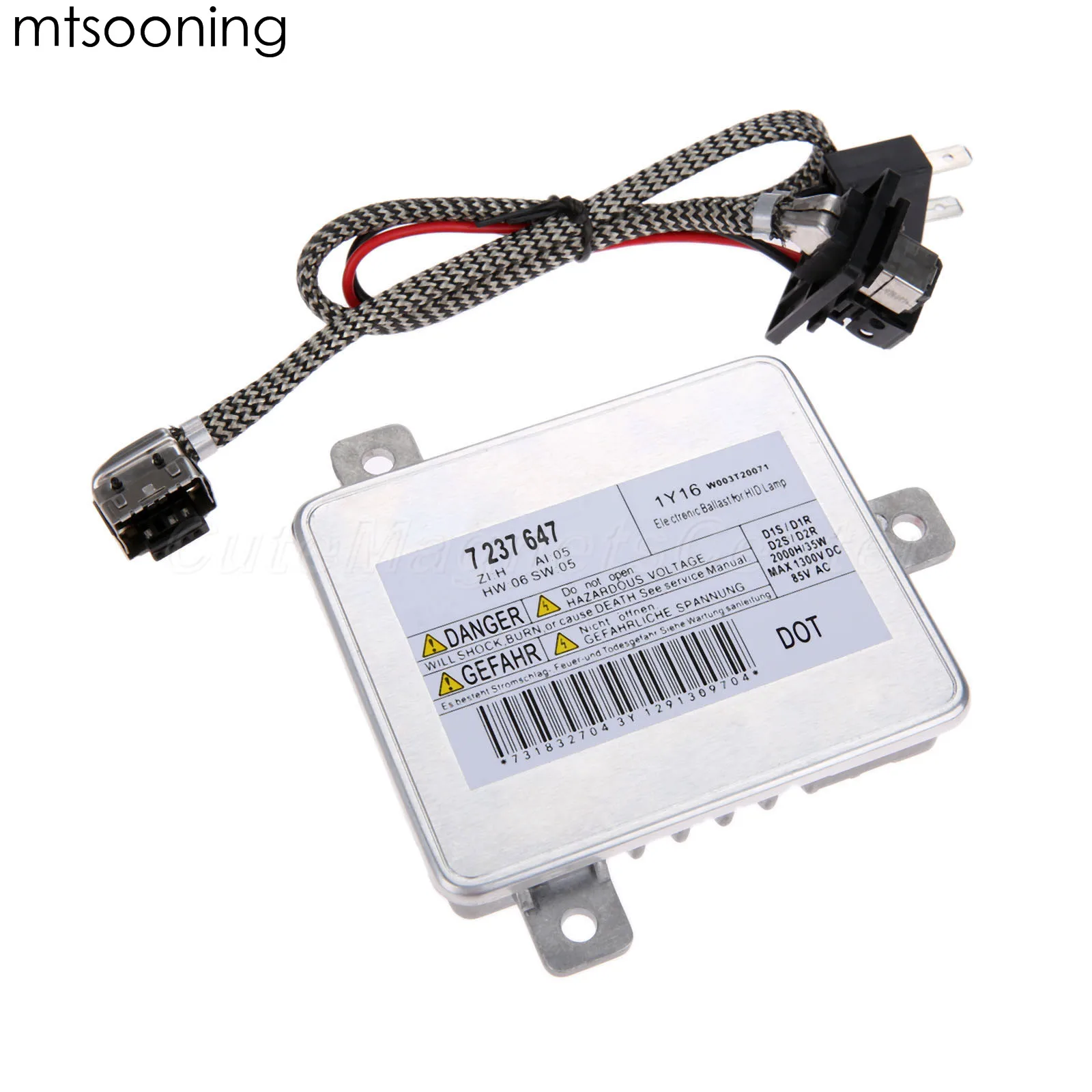 Mtsooning балласт Xenon HID набор кабелей 7237647 W003T20071 для BMW 228i 328i 335d 335i 528i 535i GT 550i M/T M3 M5