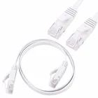 123510 м белый плоский Ethernet кабель высокоскоростной RJ45 CAT6 Ethernet сетевой шнур для маршрутизатора компьютера ноутбука Smart TV