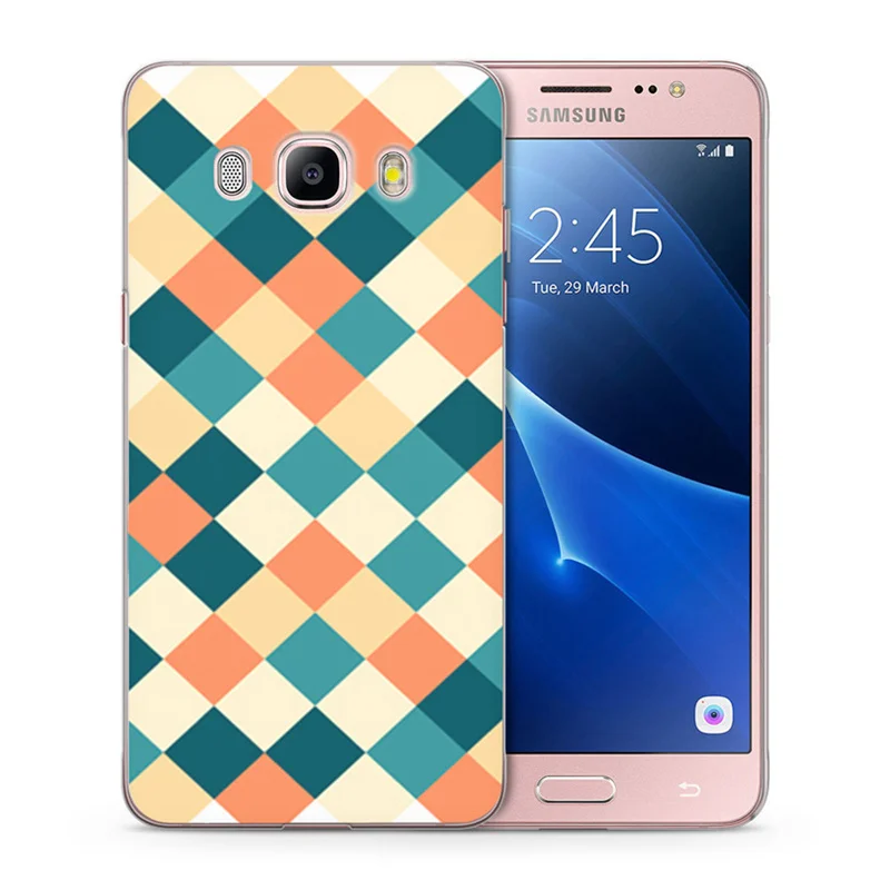 Модный Стильный чехол для телефона цветной Samsung Galaxy A3 A5 2017 S8 S8plus Note 8 из ТПУ с