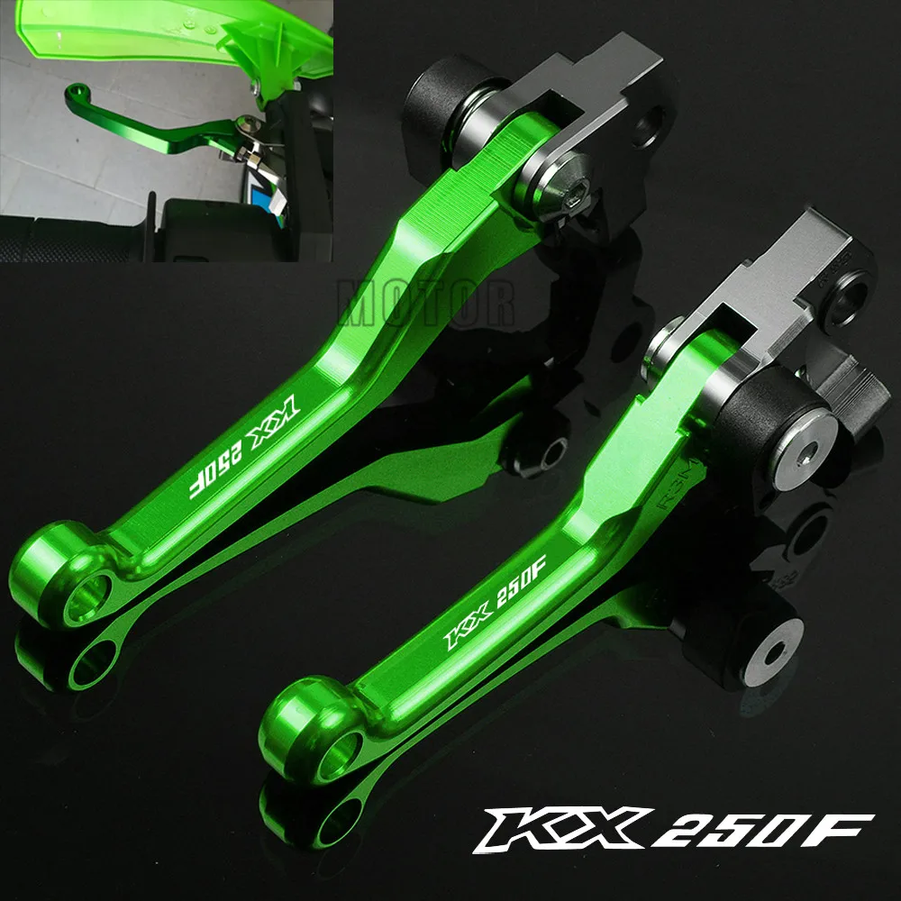 Для Kawasaki KX250F 2004- KX250 KX 250 F 250F ЧПУ двигатель мотоцикла Dirt Bike DirtBike Мотокросс Pivot Рычаги Тормозная система сцепления