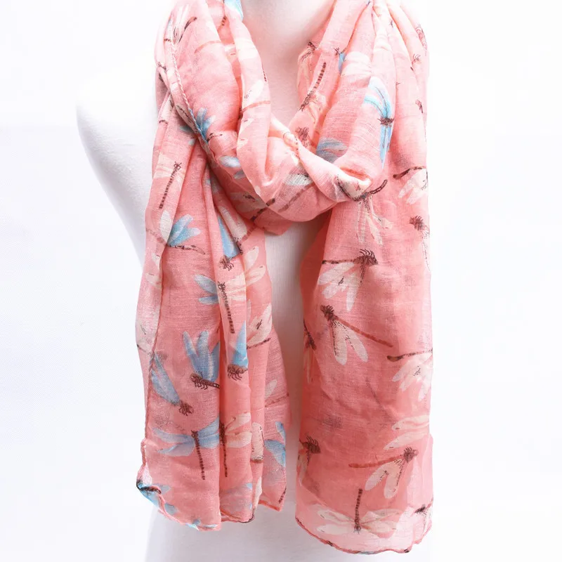 YOULINE Fashion Scarves For Women New Spring Printed Long Soft Scarf Wrap Shawl Stole Pashmina Beach Female 2018 | Аксессуары для