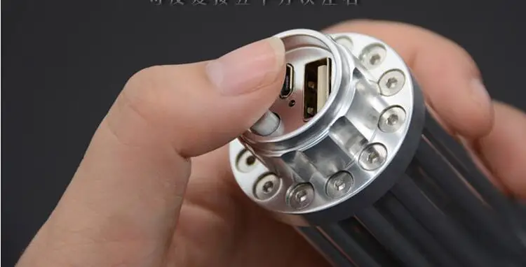 007 USB 500 Вт 500000 м высокий светильник горящий матч Синяя лазерная указка зарядки