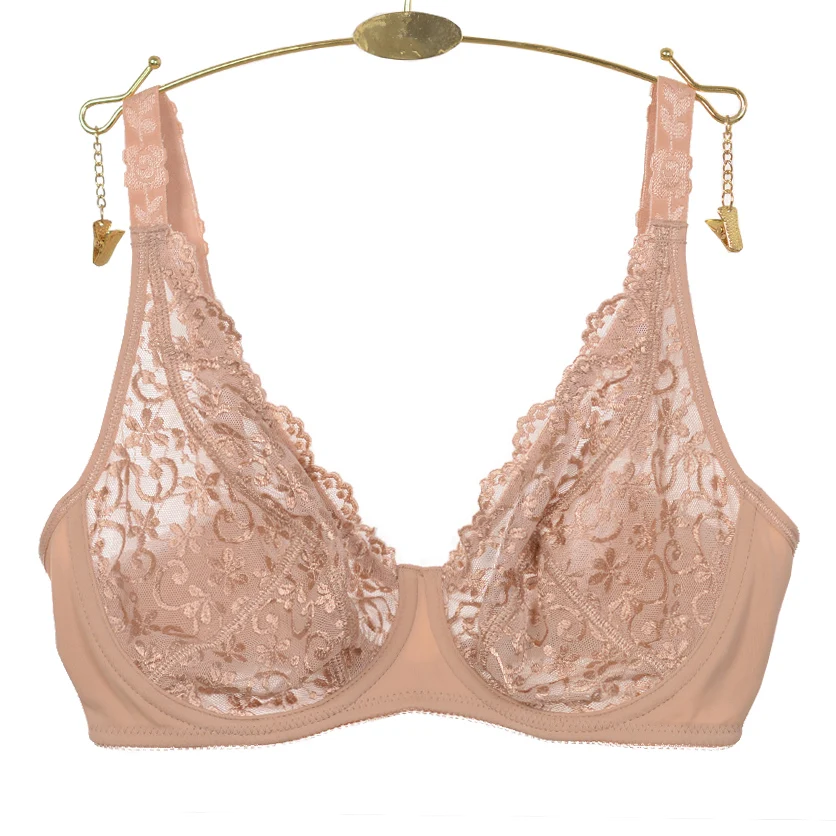 Женский маскарадный бюстгальтер с вышивкой в стиле Виктории ультратонкий