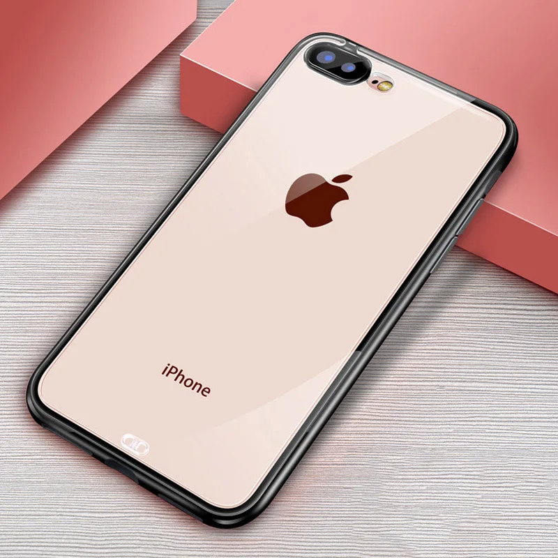 Прозрачный чехол для iPhone X XS MAX 8 7 6 s Plus Ультратонкий Мягкий ТПУ силиконовый XR Coque
