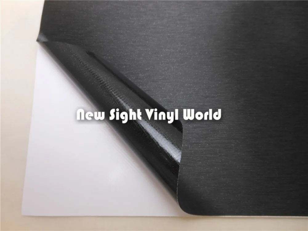 Высококачественная Черная матовая зеркальная черная металлическая