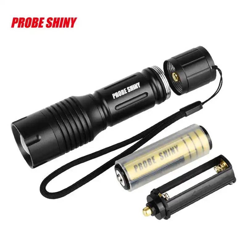 Тактический Полицейский масштабируемый светодиодный фонарик XM L T6 18650 лм с 5