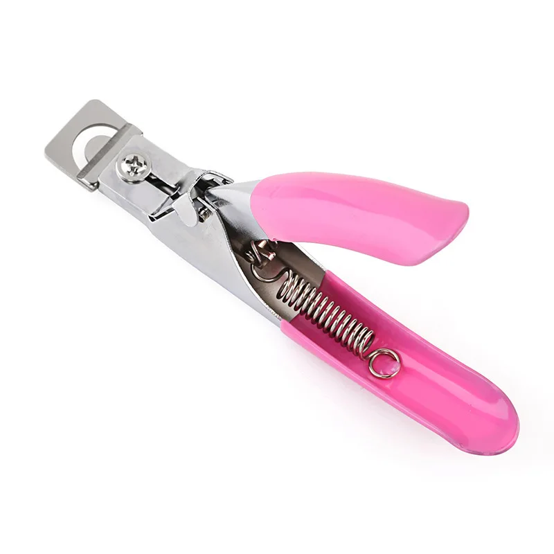 Профессиональный Маникюр Cutter Clipper край с расширенной плоской дуги U Форма триммер