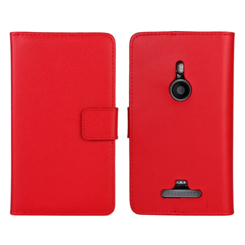Красный ICover чехол для Nokia microsoft Lumia 1020 950 930 925 920 830 820 630 550 540 530 кожаный бумажник флип-чехол для телефона чехол s - Цвет: Красный