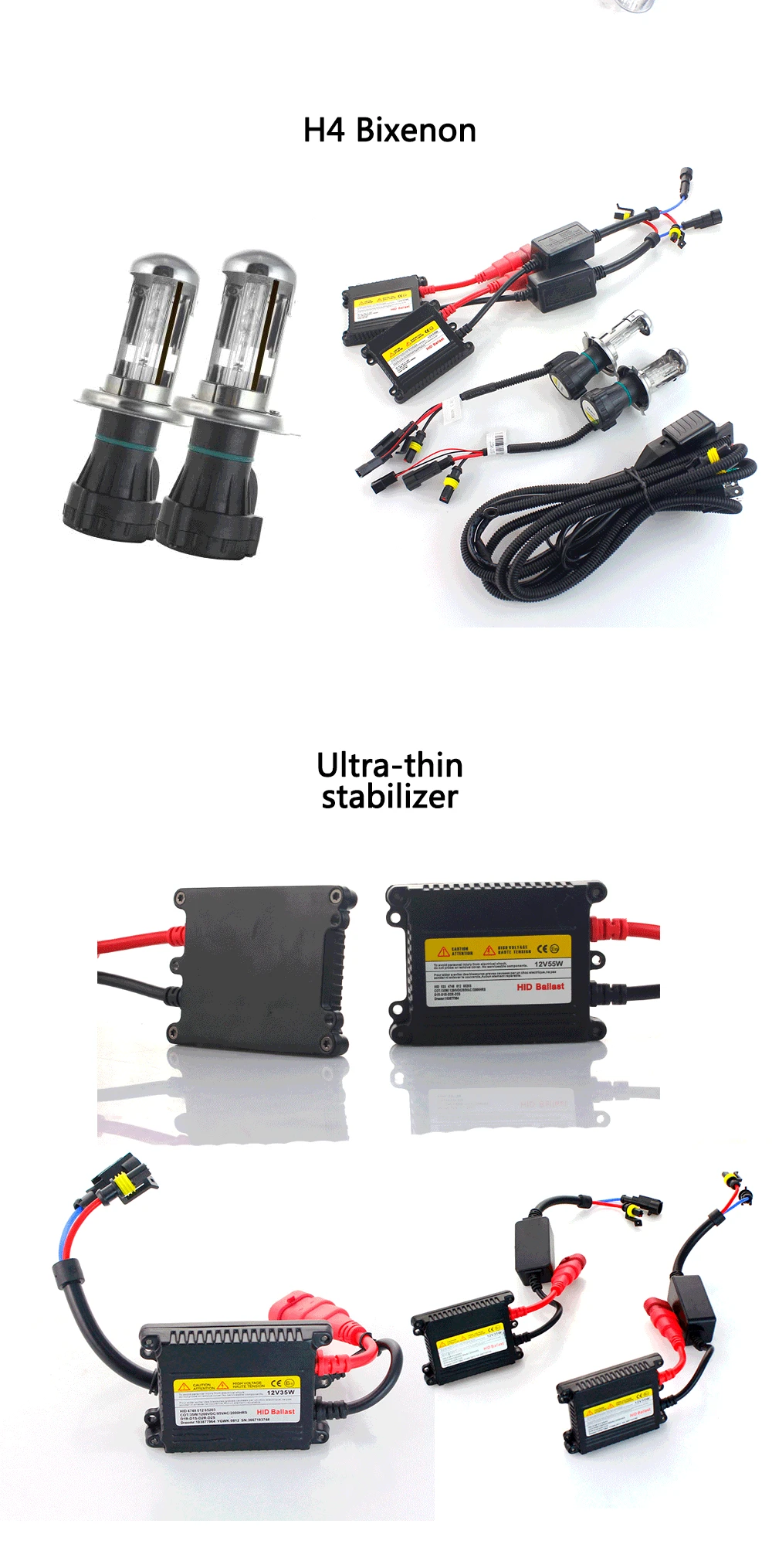 Ксенон H7 AC 35 Вт 55 Вт Тонкий балласт комплект HID ксеноновая лампа для фар 12 В H1 H3 H11 h7 ксенон hid комплект 4300 К 6000 К Замена галогенной лампы