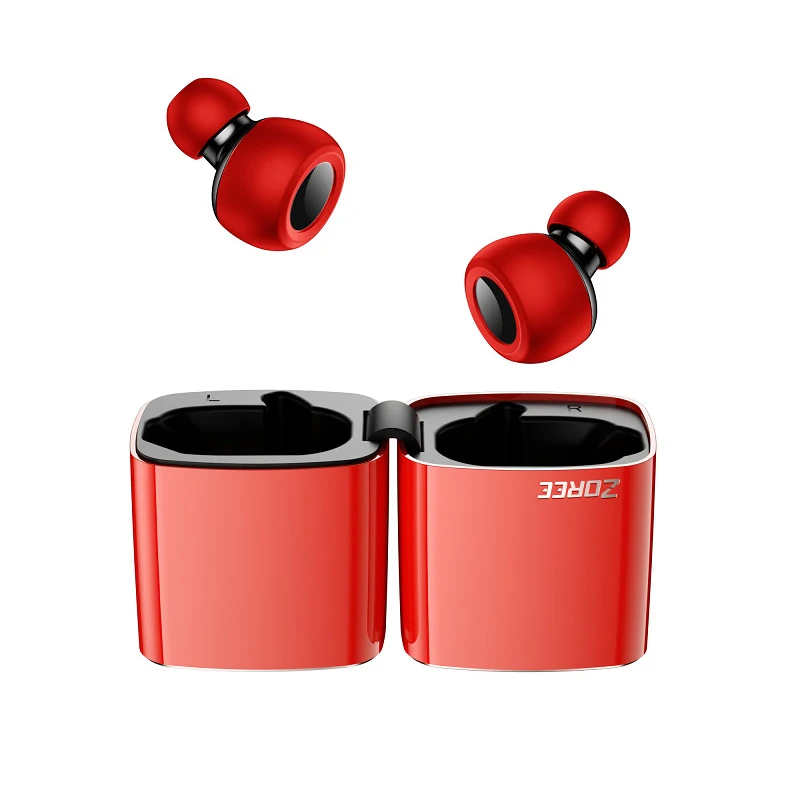 Airoha 1526p chip V5.0 wireless bluetooth earphone human engineering design HIFI stereo sound earbuds with 500mAh charging box |