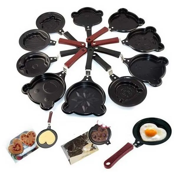 Сковорода мини формы для жарки яиц сковорода готовки антипригарная с крышками