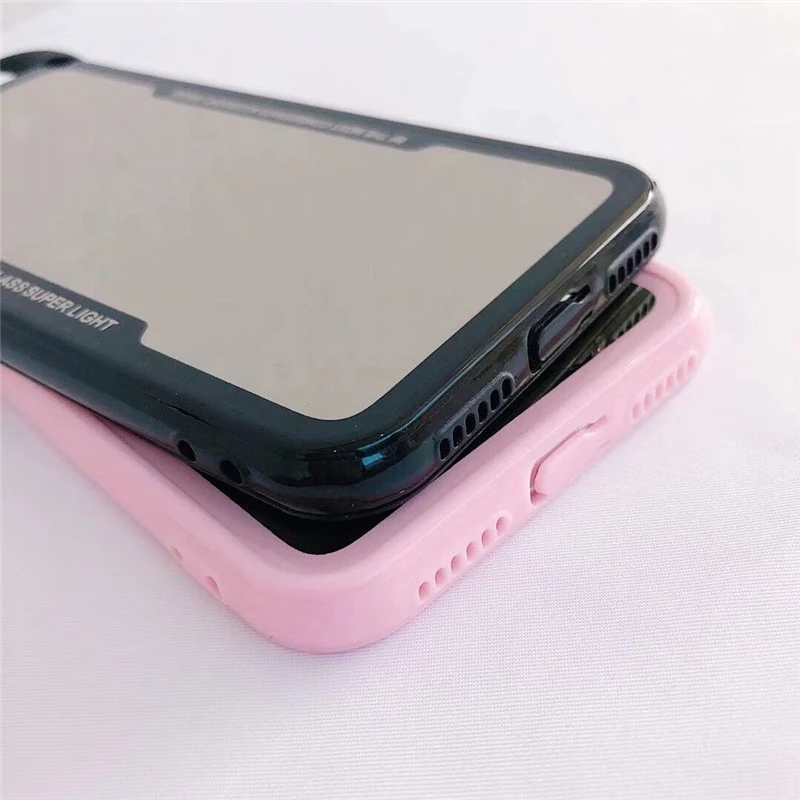 Милый персональный чехол для телефона с рогом дьявола для iPhone 11 Pro Max XR XS Max 7 8 6S Plus чехол мягкий акриловый прозрачный чехол для телефона