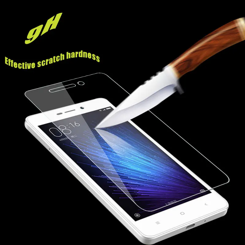 Закаленное стекло для Xiaomi redmi 3 3S 4 4X Note 2 Pro 5 a1 Защитная пленка экрана 9H Redmi