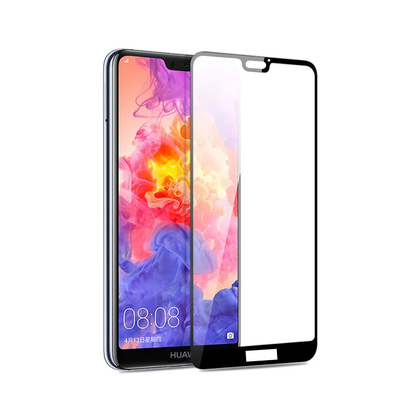 Для huawei P20 Lite, закаленное стекло,, новинка, полное покрытие, 5,0 дюймов, Взрывозащищенная защитная пленка для экрана для huawei P20 Lite/Pro