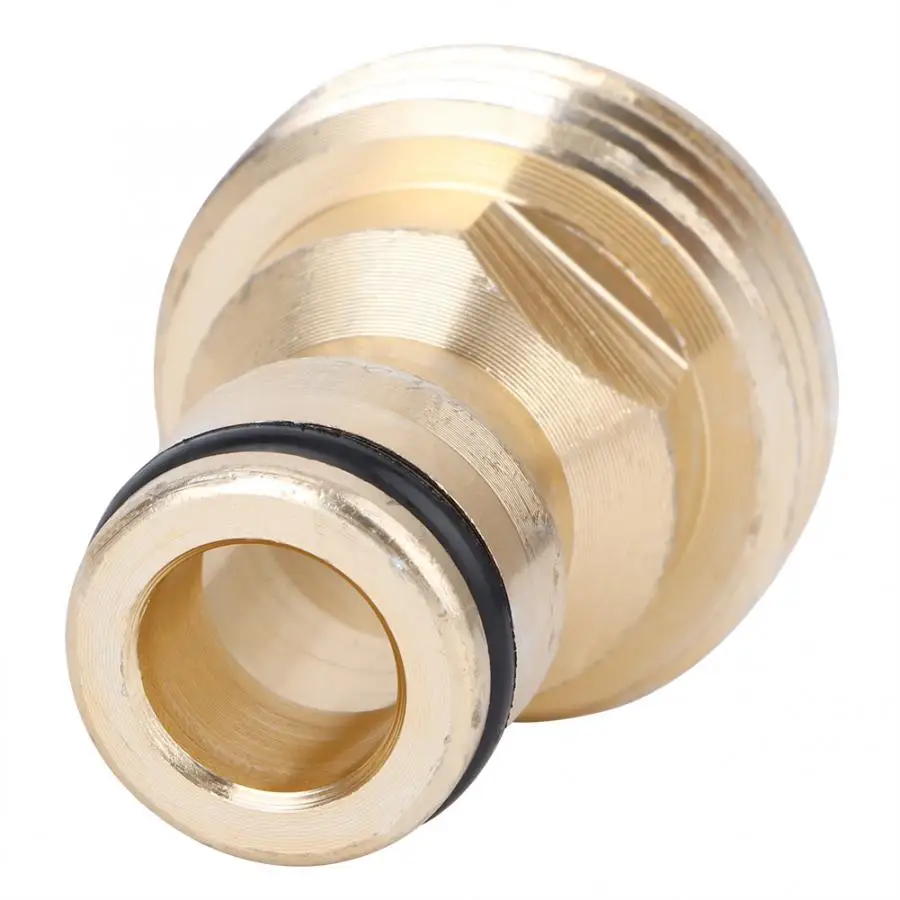 Соединитель шланга 3/4 алюминиевый быстроразъемный адаптер для водопроводной