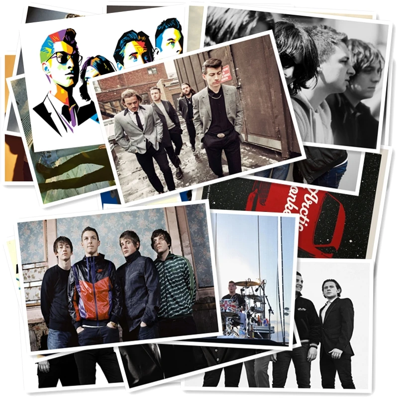C1-5# Arctic Monkeys Классическая серия наклеек 20/шт ПВХ Коллекция ноутбуков подарок домашний декор холодильник Стайлинг смешанные наклейки s