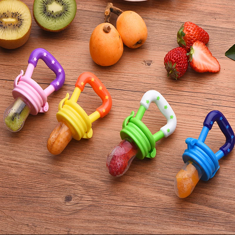 Силиконовая соска для младенцев детей фруктов питание пустышка кормления