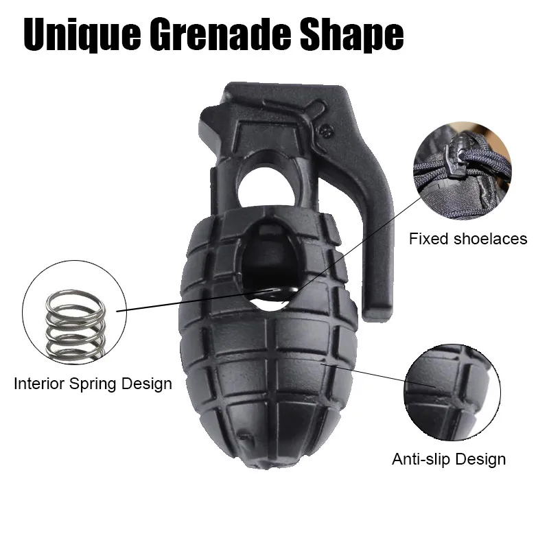 10 шт. тактическое снаряжение для кемпинга ботинки обувь затягивание шнурка
