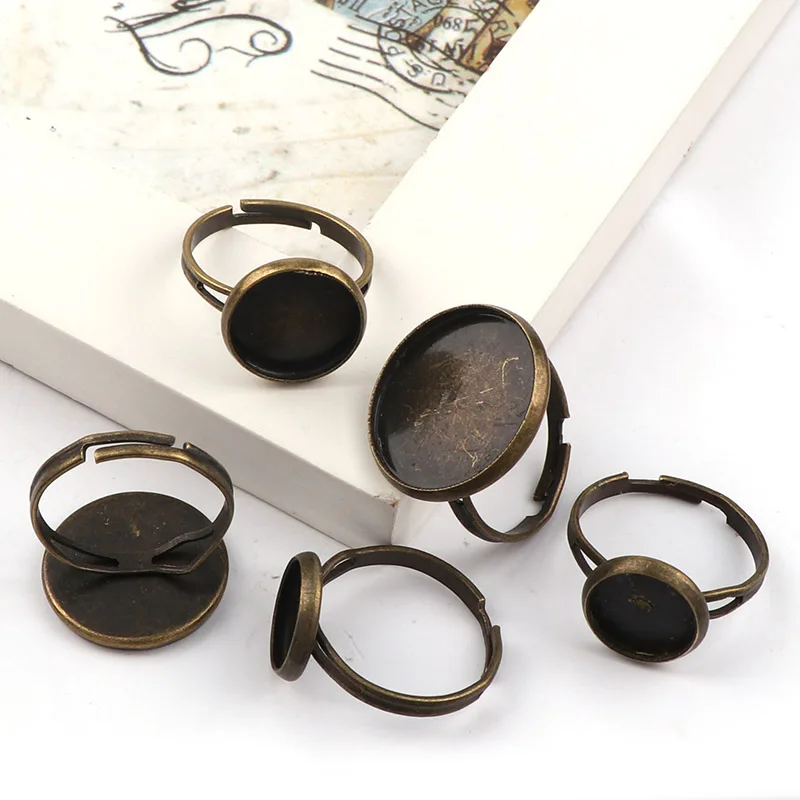 Регулируемое круглое кольцо плоская подкладка рамка основа заготовки сделай сам