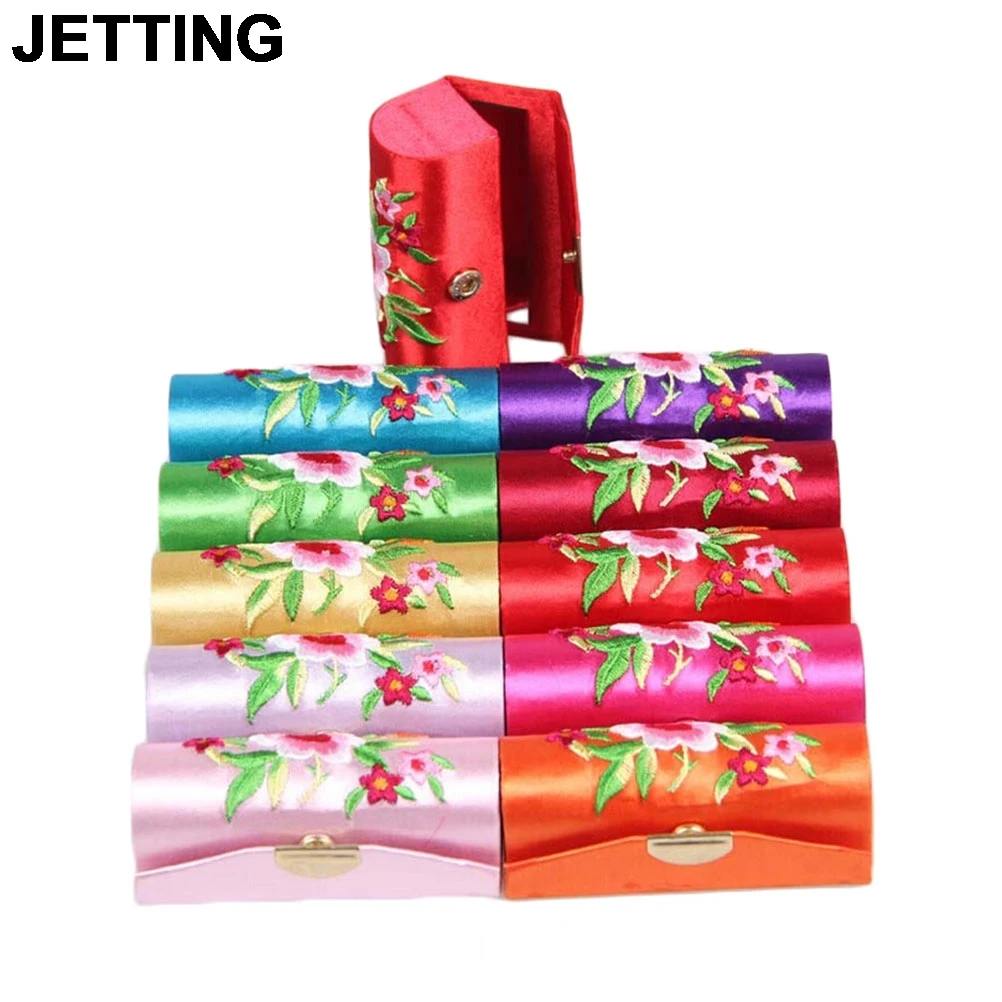 JETTING 1 шт. в китайском стиле цветочный дизайн ретро чехол для губной помады