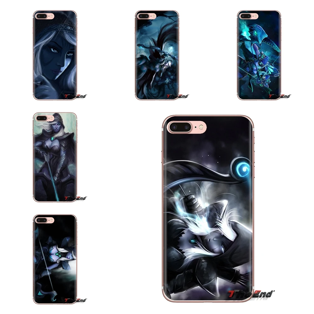 Прозрачный чехол из ТПУ Dota2 Traxex Drow Ranger dota 2 для iPod Touch Apple iPhone 4 4S 5 5S SE 5C 6 6S 7 8 X XR XS Plus MAX