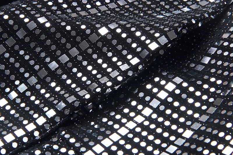 Женская куртка осень 2019 новый стиль приталенный темпераментный костюм блестящее