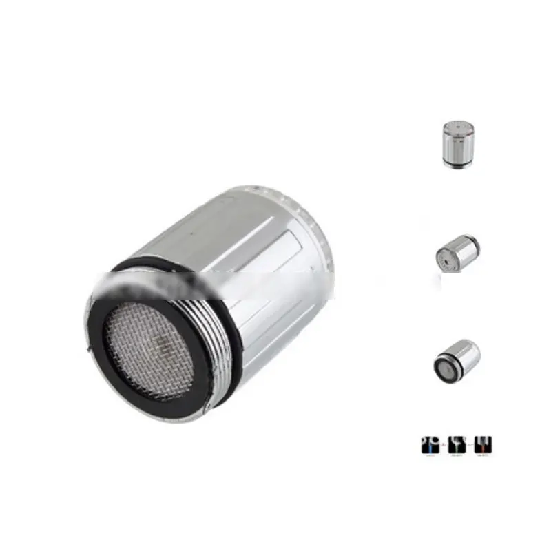 Датчик температуры светодиодный свет водопроводный кран свечение душ кухня