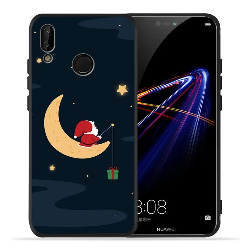 Merry Christmas Mickey для huawei P8 P10 P20 P30 mate 10 20 Honor 8 8X 8C 9 V20 10 Lite Plus Pro Чехол Coque Etui Funda - Цвет: H1439