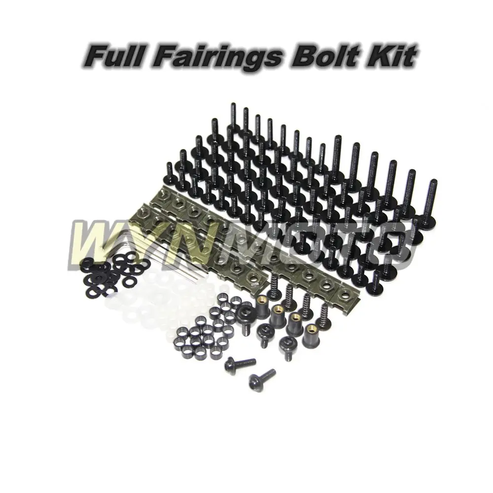 

Universal CNC Motorcycle Fairing Bolts Fastener Clips Screws For BMW S1000RR 2009 2010 11 12 13 14 15 16 17 2018 Bolt Kit New
