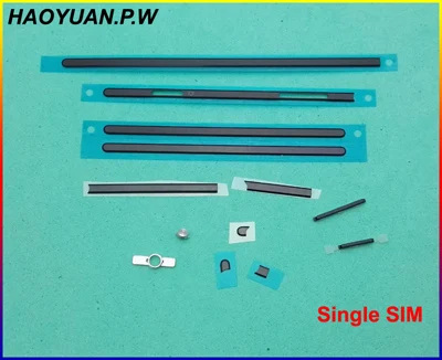 Black Single SIM HAOYUAN. P.W корпус боковой полосы крышка чехол Чехол+ Боковая кнопка Замена для sony Xperia T2 XM50h XM50t белый/черный - Цвет: Black Single SIM